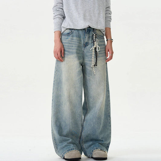 Vintage Wash Baggy Denim