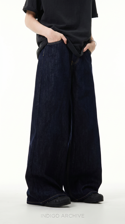 Korean Style Wide Leg Denim