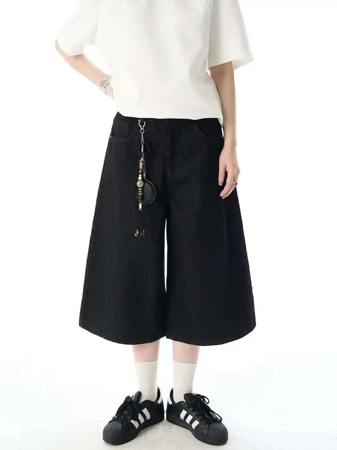 Korean Style Baggy Jorts
