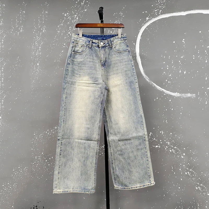 Vintage Wash Baggy Denim