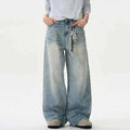 Vintage Wash Baggy Denim