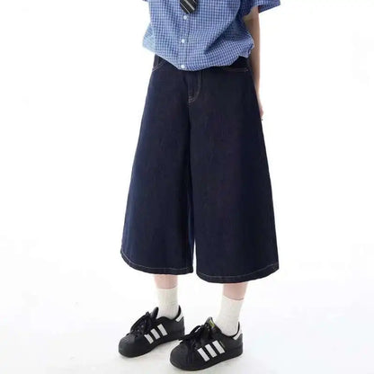 Korean Style Baggy Jorts