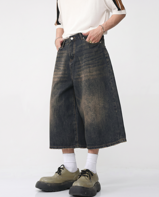 Vintage Baggy Denim Jorts