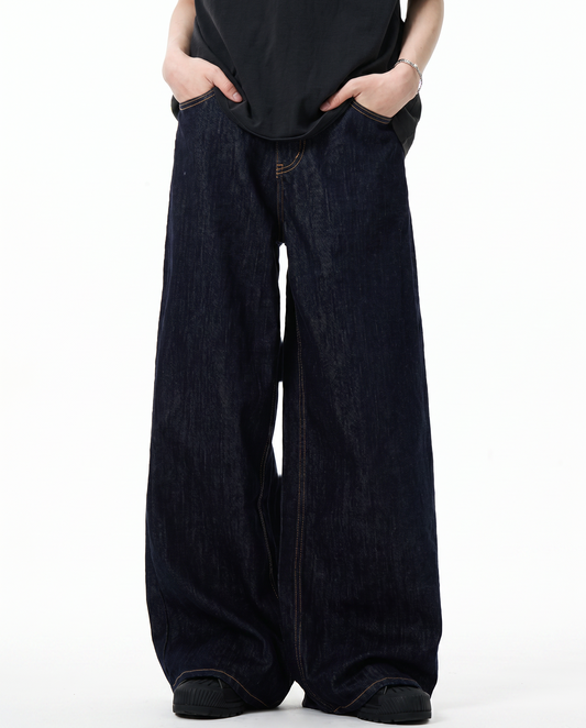 Korean Style Wide Leg Denim